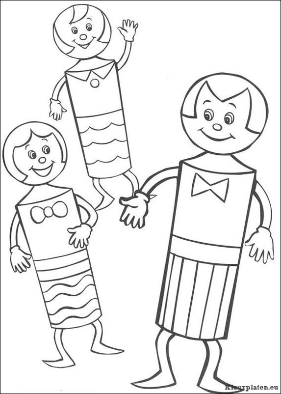 Noddy kleurplaten