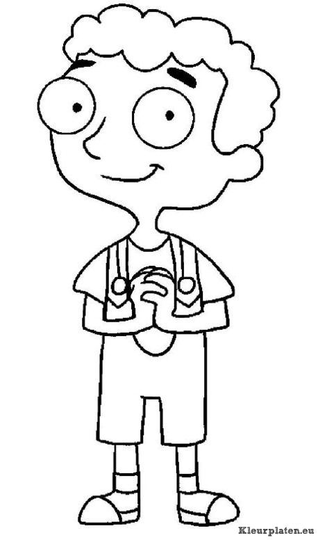Phineas en ferb kleurplaten