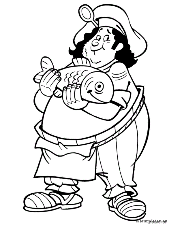 Piet piraat kleurplaten
