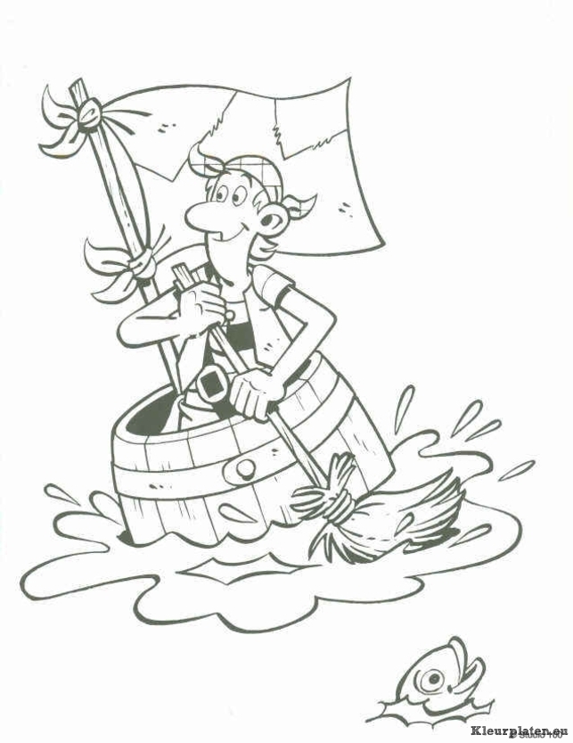 Piet piraat kleurplaten