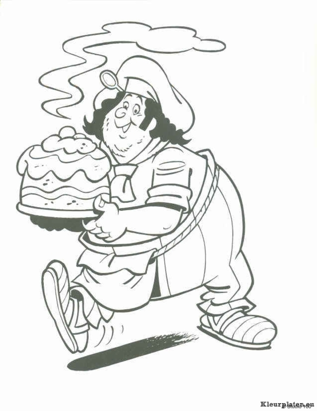 Piet piraat kleurplaten