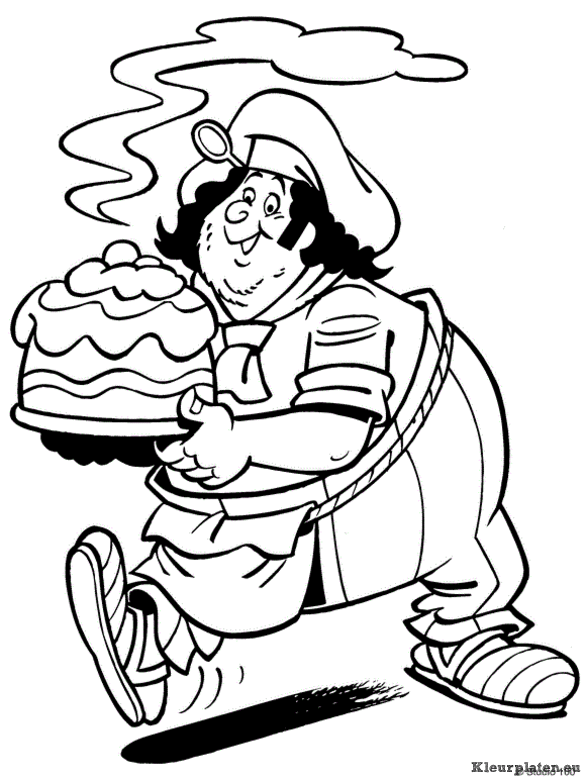 Piet piraat kleurplaten