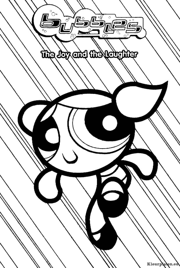 Powerpuff kleurplaten