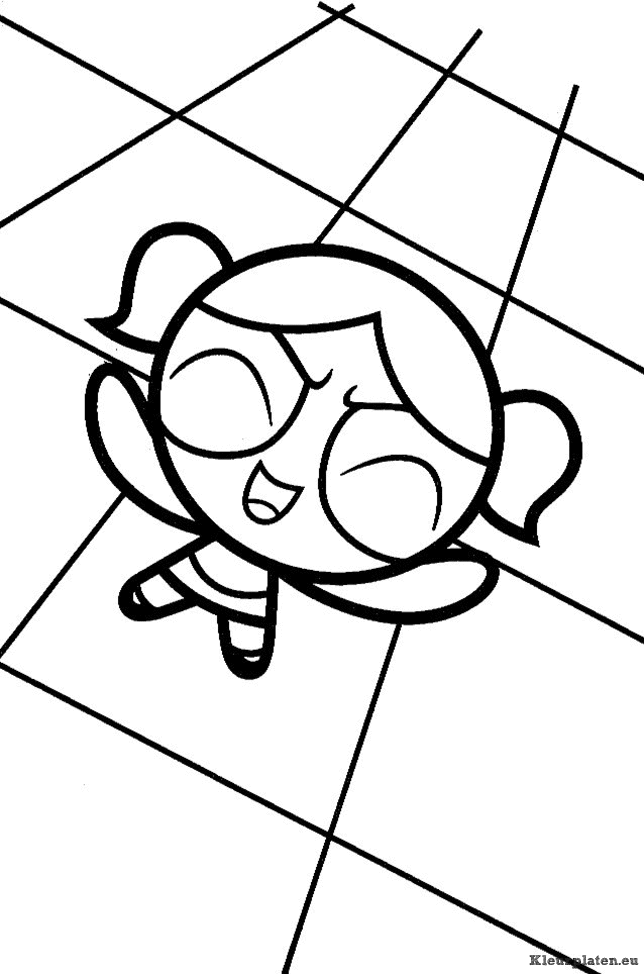 Powerpuff kleurplaten