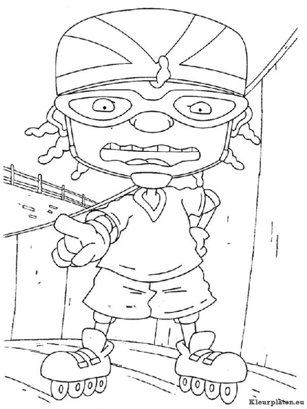 Rocket power kleurplaten