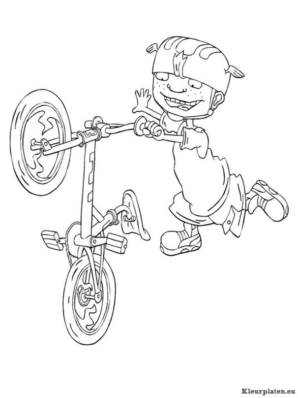 Rocket power kleurplaten