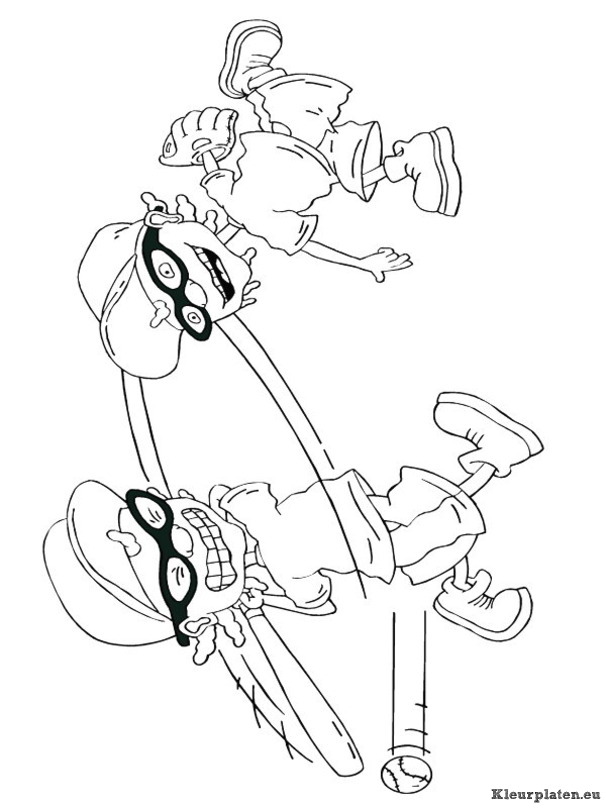 Rocket power kleurplaten