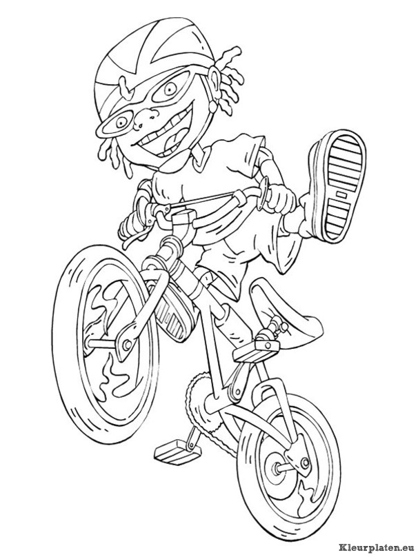 Rocket power kleurplaten