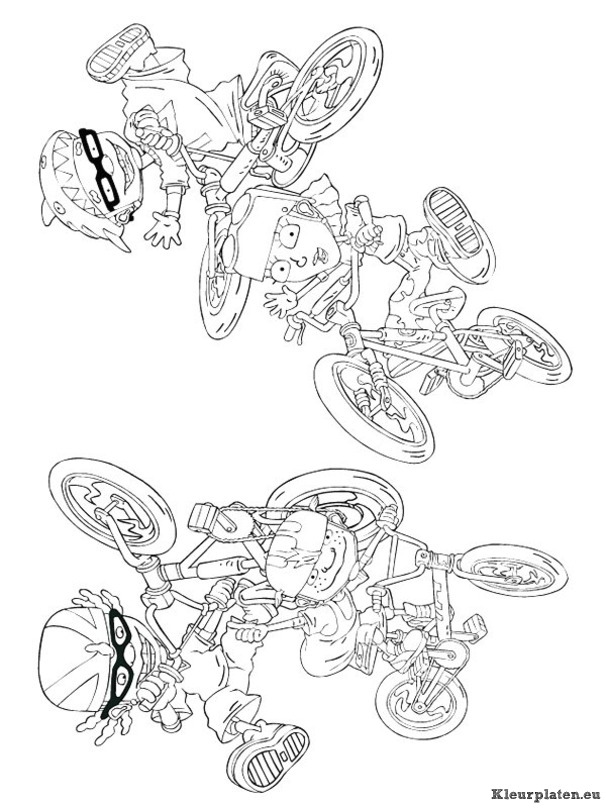 Rocket power kleurplaten