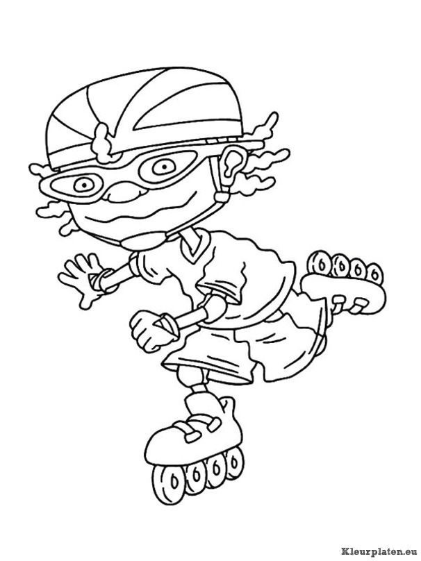 Rocket power kleurplaten