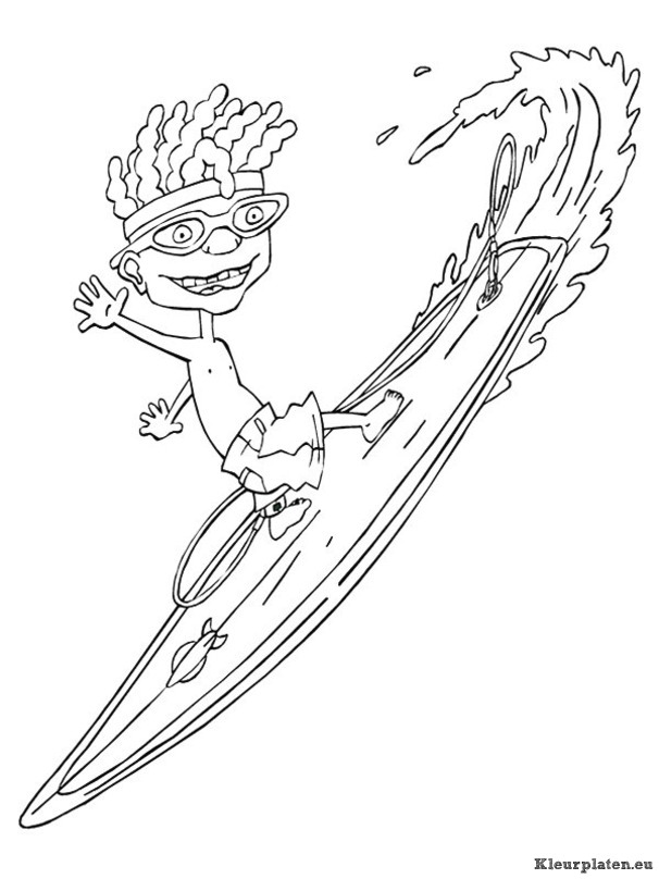 Rocket power kleurplaten