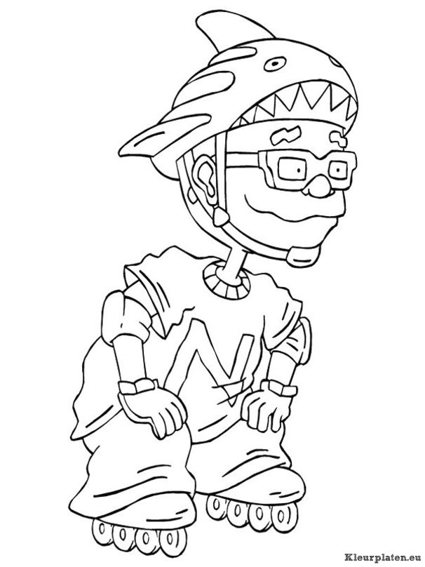 Rocket power kleurplaten