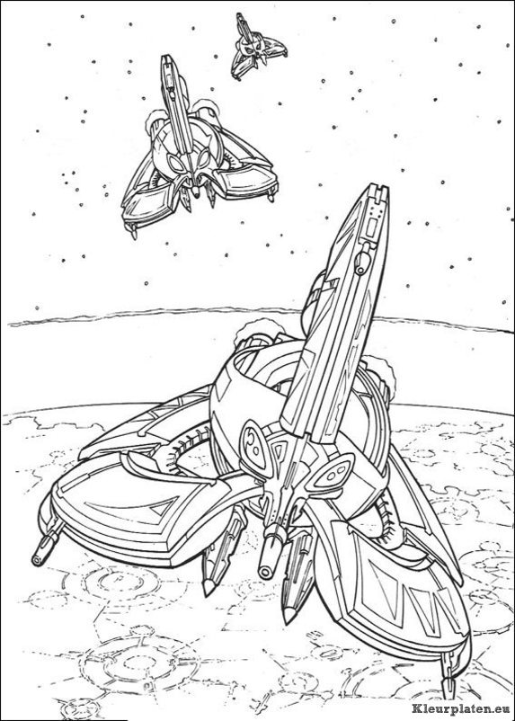 Star wars kleurplaten