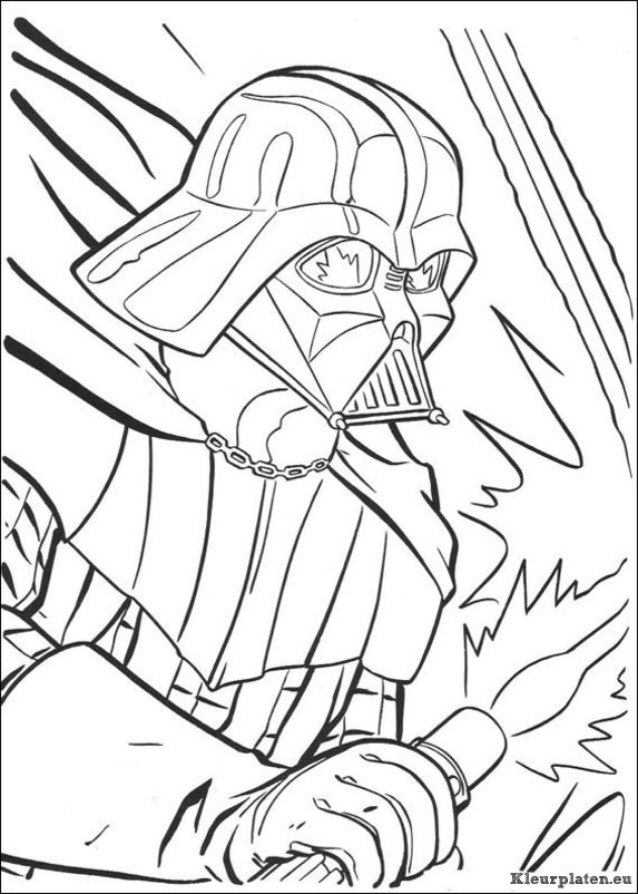 Star wars kleurplaten