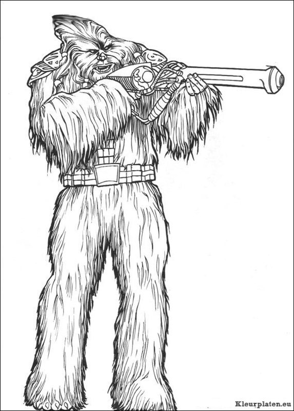 Star wars kleurplaten