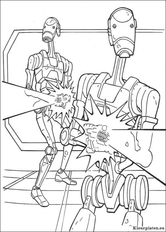 Star wars kleurplaten