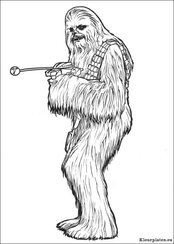 Star wars kleurplaten