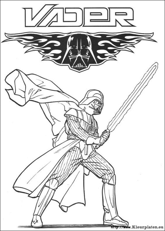 Star wars kleurplaten