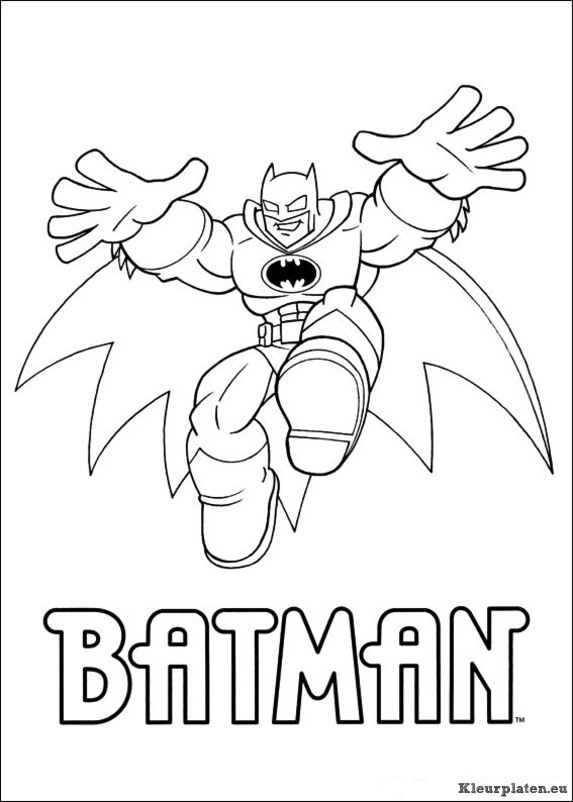 Superfriends kleurplaten