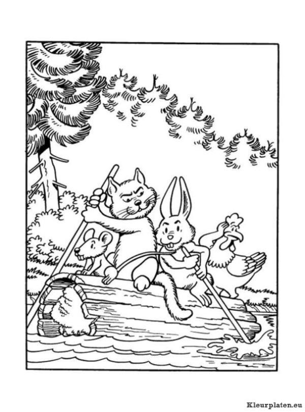 Suske en wiske kleurplaten