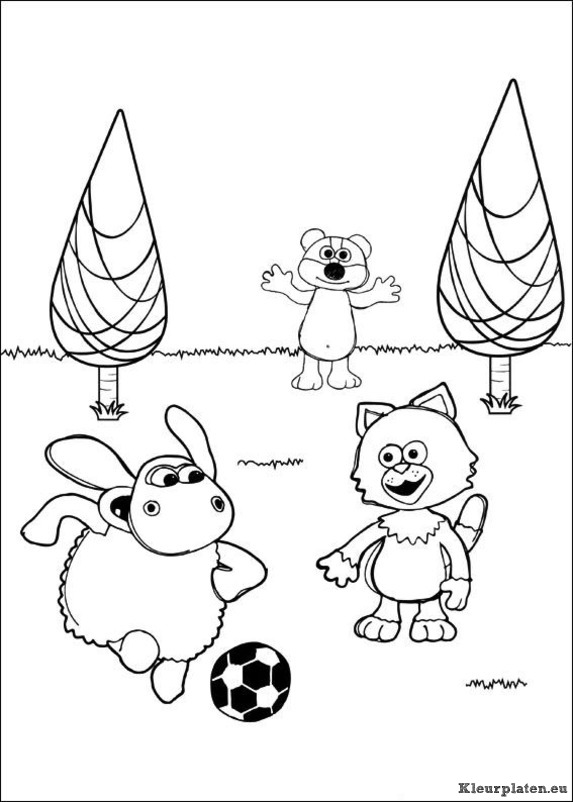 Timmy time kleurplaten