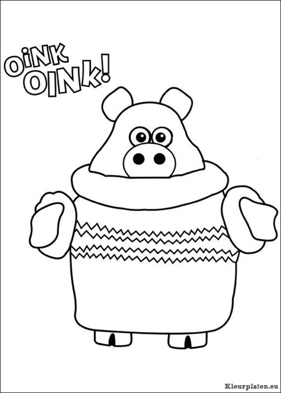 Timmy time kleurplaten
