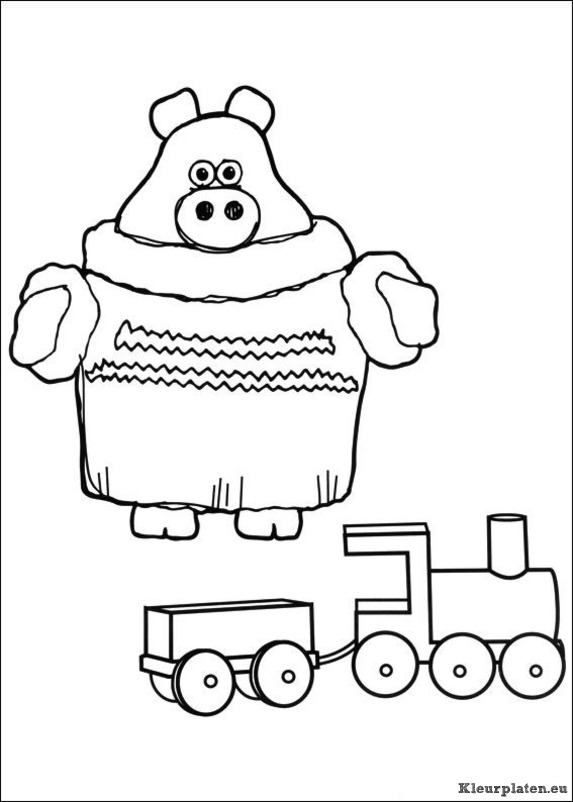 Timmy time kleurplaten