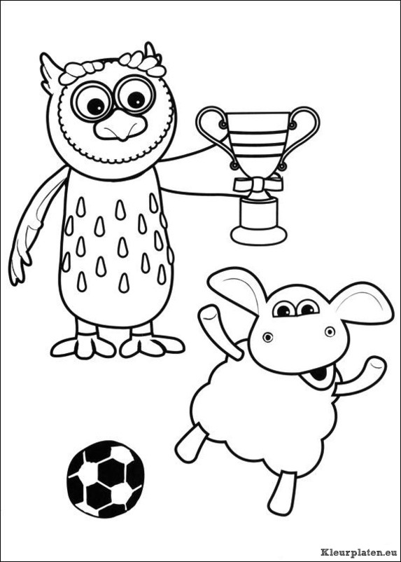 Timmy time kleurplaten