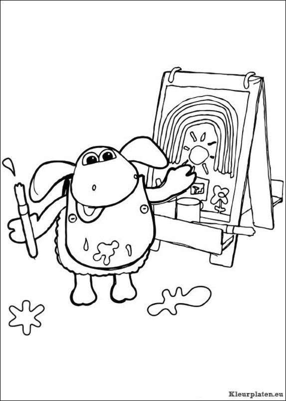 Timmy time kleurplaten