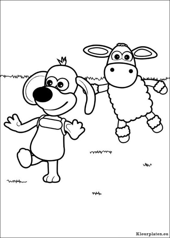 Timmy time kleurplaten