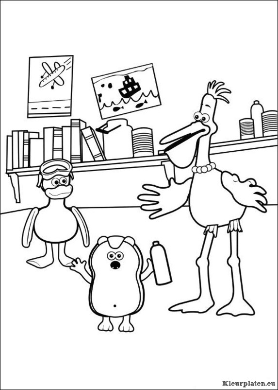 Timmy time kleurplaten