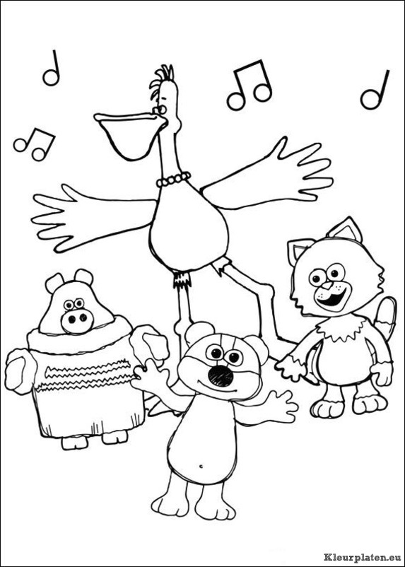 Timmy time kleurplaten