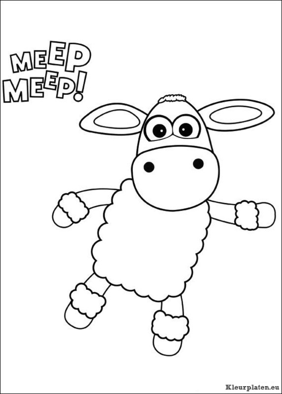 Timmy time kleurplaten