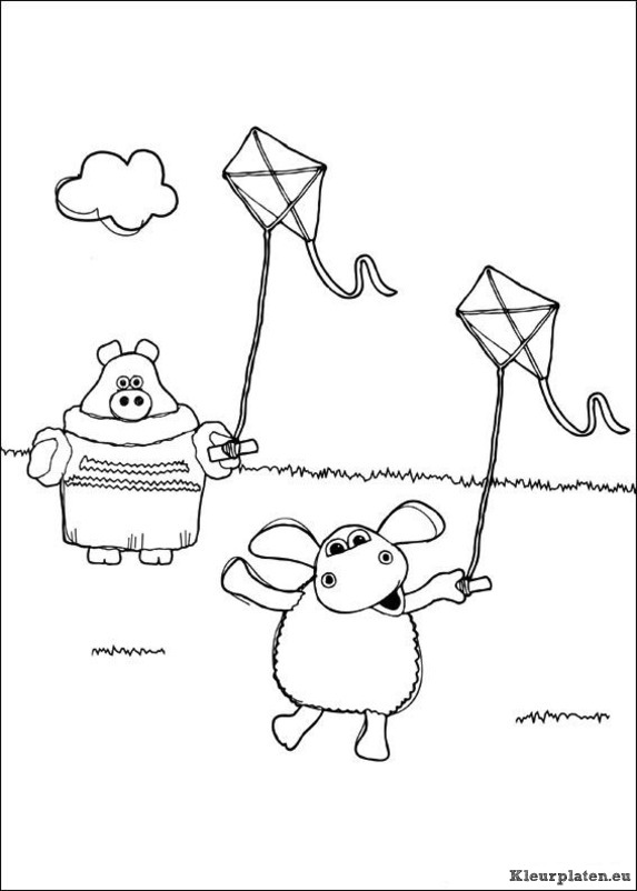 Timmy time kleurplaten