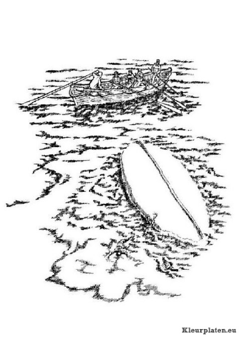 Titanic kleurplaten
