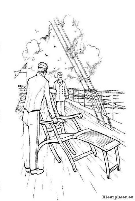 Titanic kleurplaten