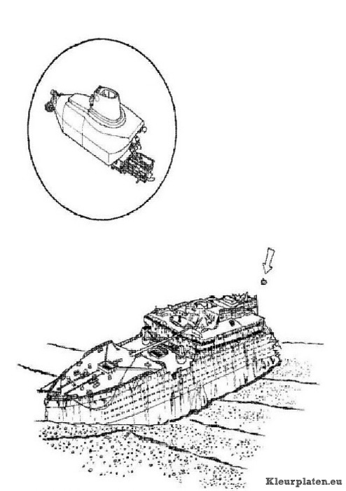 Titanic kleurplaten