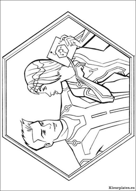Tron kleurplaten