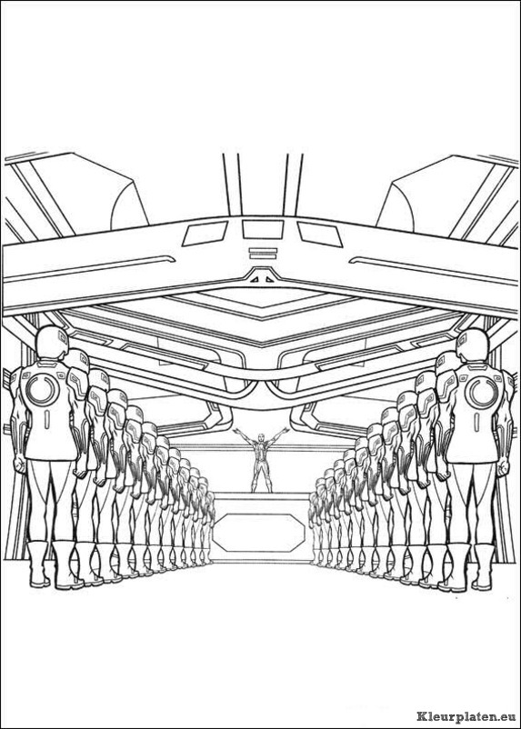 Tron kleurplaten
