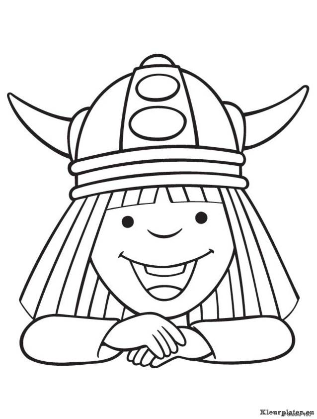 Wicky de viking kleurplaten