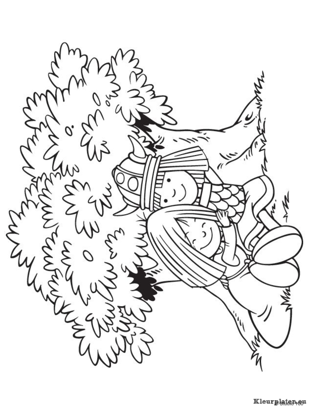 Wicky de viking kleurplaten