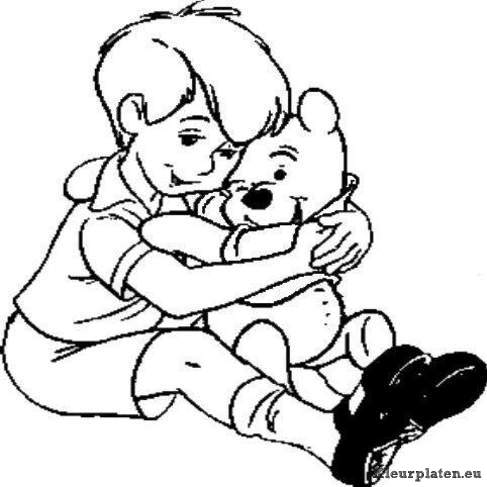 Winnie de pooh kleurplaten