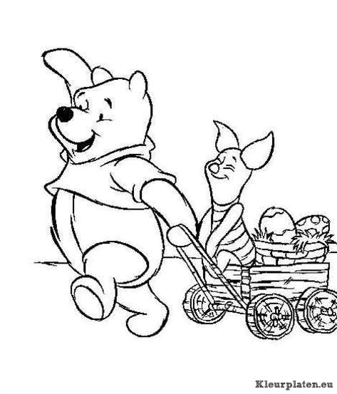 Winnie de pooh kleurplaat