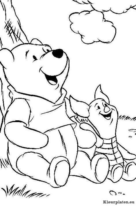 Winnie de pooh kleurplaten