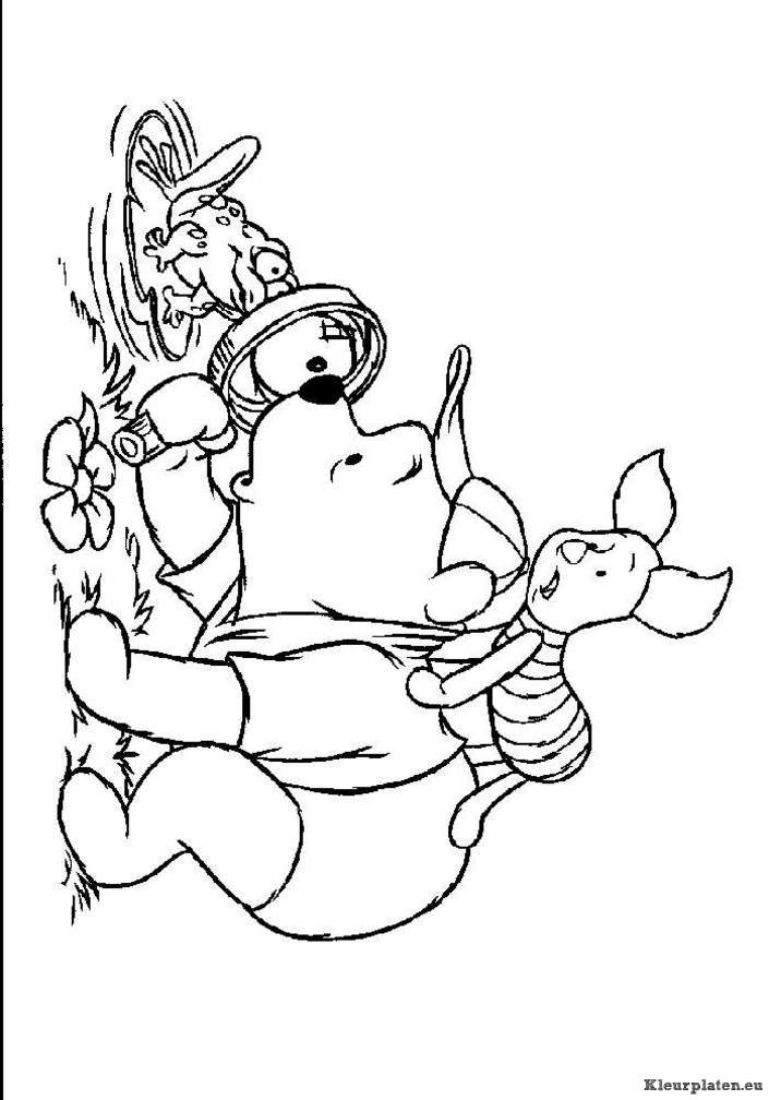 Winnie de pooh kleurplaten
