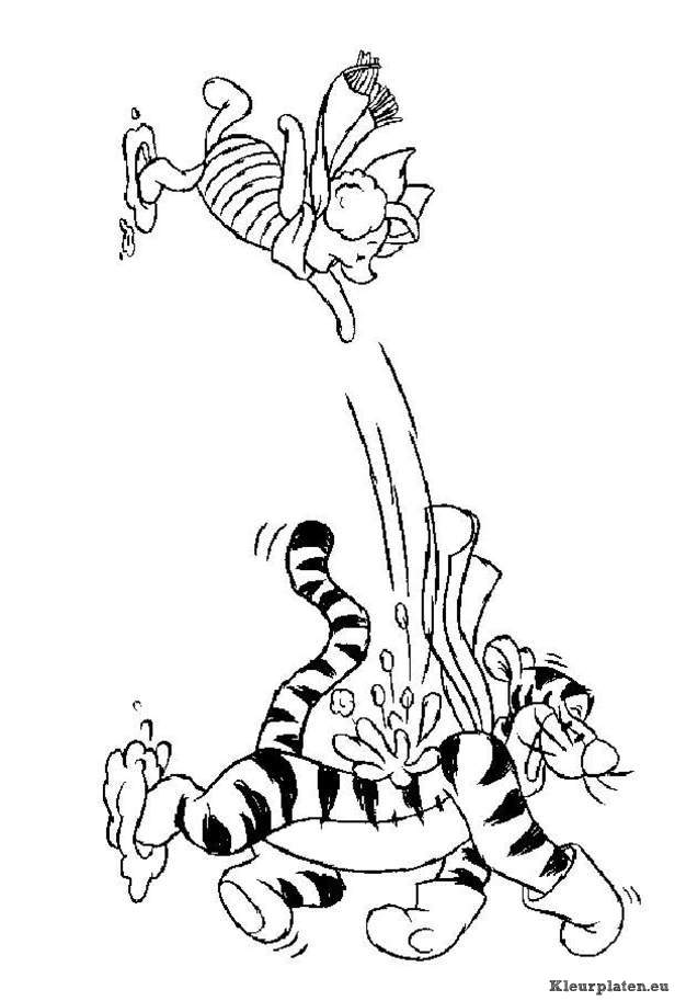 Winnie de pooh kleurplaten