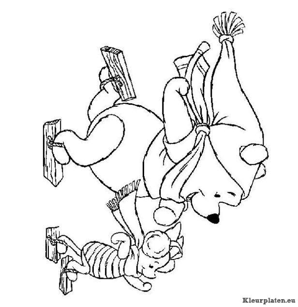 Winnie de pooh kleurplaten