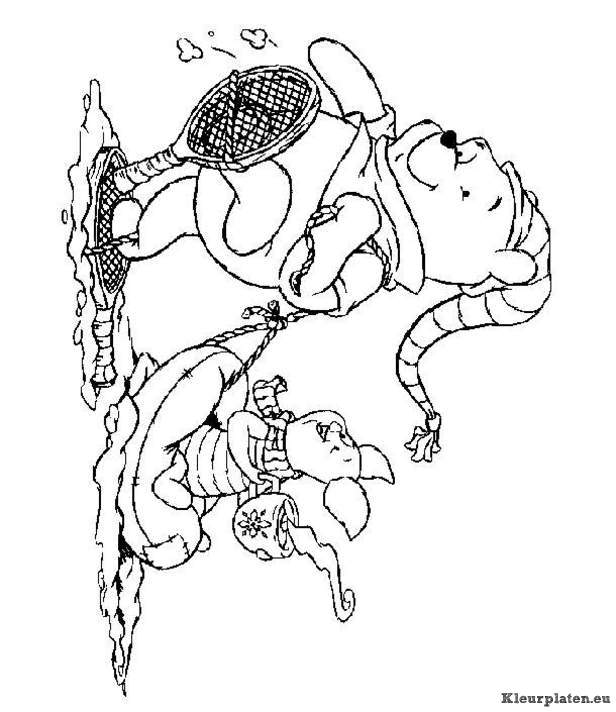 Winnie de pooh kleurplaten