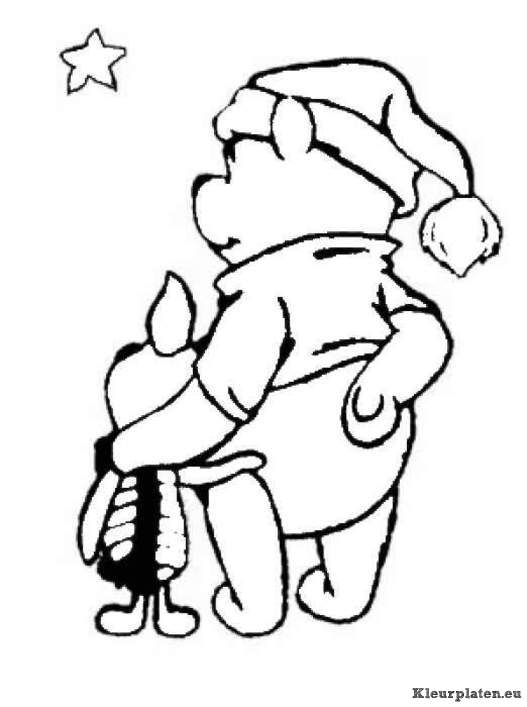 Winnie de pooh kleurplaten