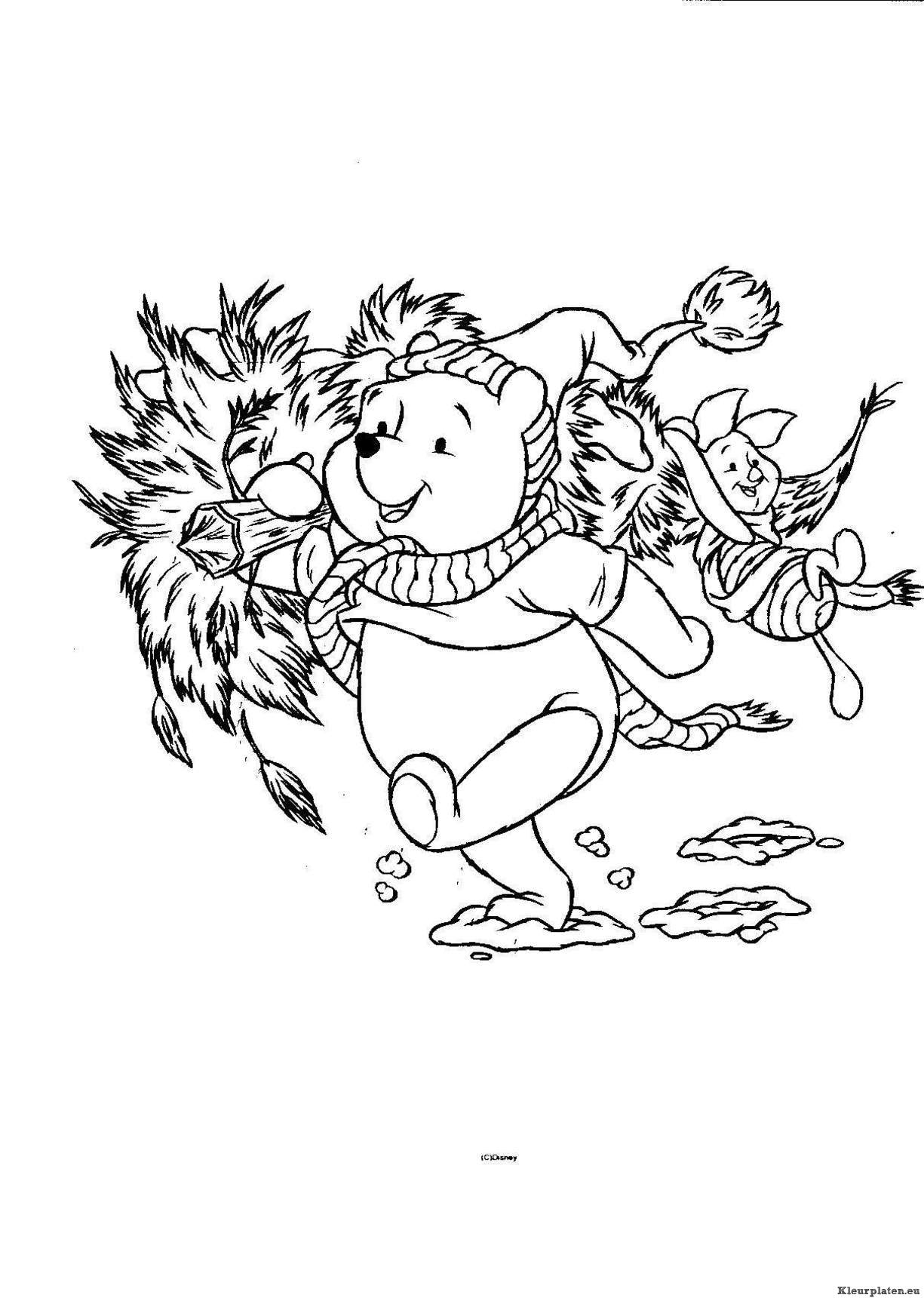 Winnie de pooh kleurplaten
